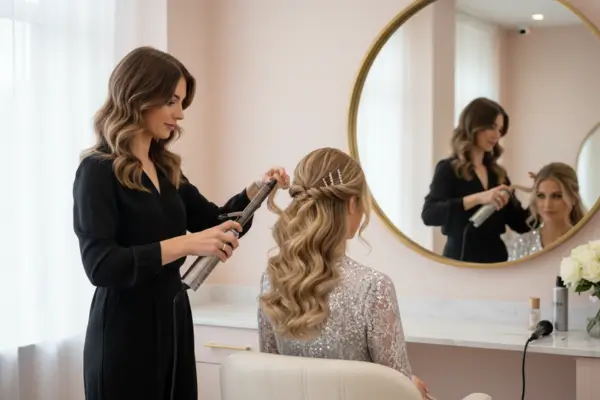 penteados para festa para profissionais