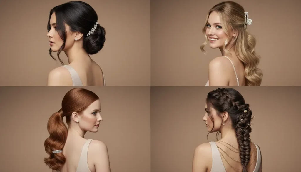 penteados para festa para profissionais